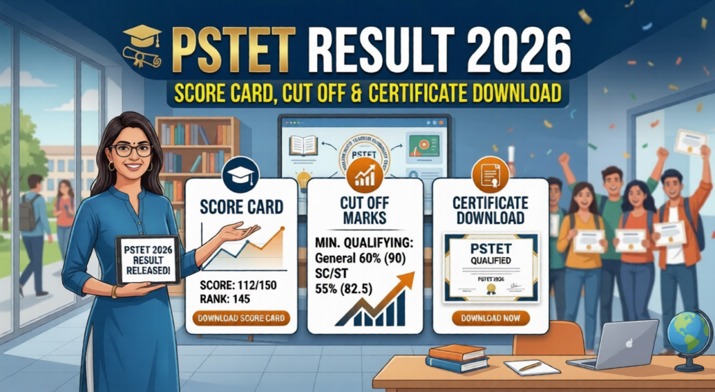 PSTET Result 2026