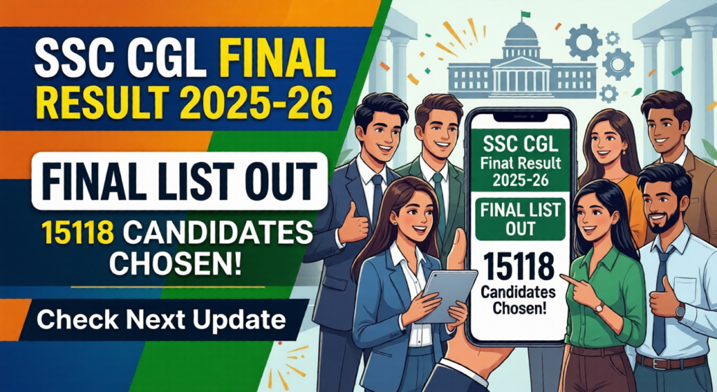 SSC CGL Final Result 2025